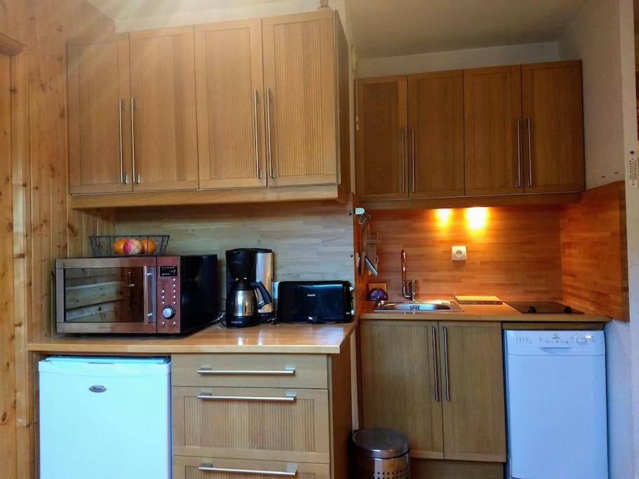 T2 Pour 4 Pers Style Chalet Pied Des Pistes Bolquere Pyrenees 2000 Exterior foto